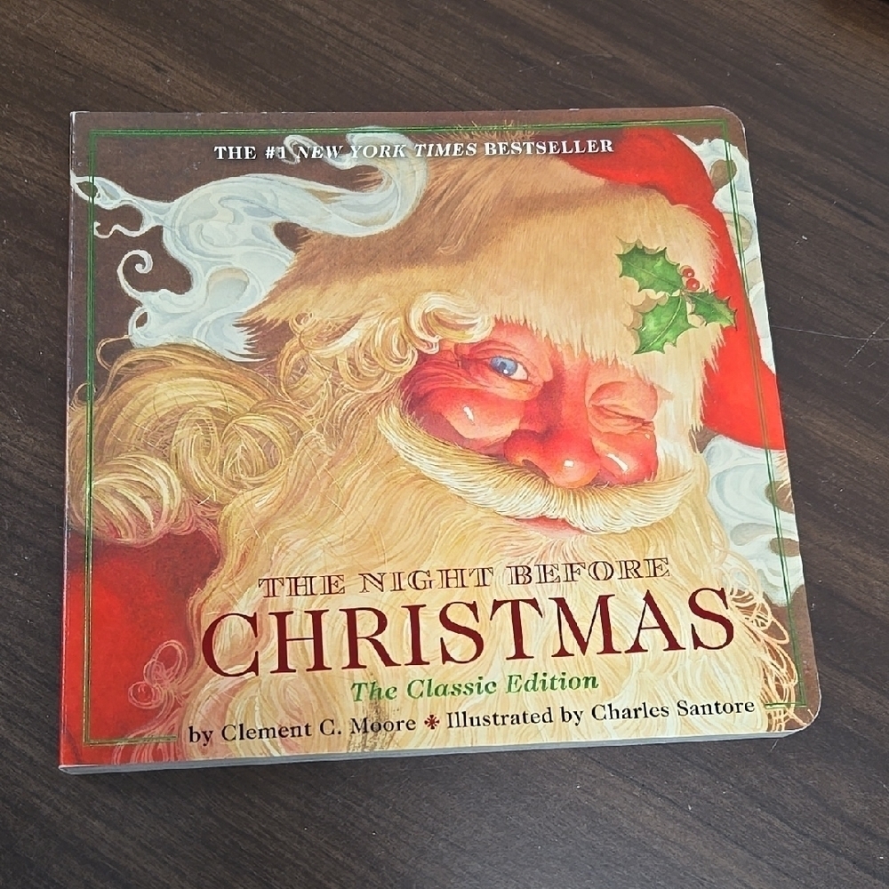 The Night Before Christmas by Clement C. Moore Board Book